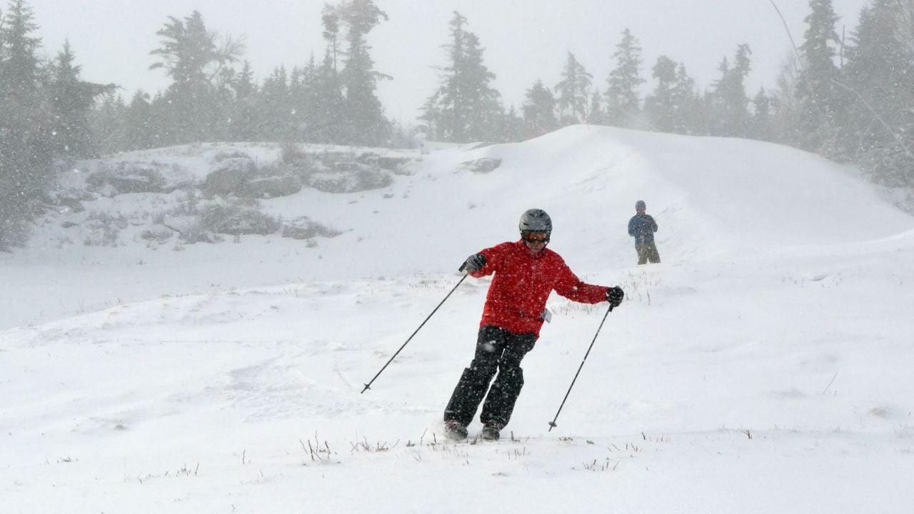 Skiers enjoy fresh snow at Bretton Woods.