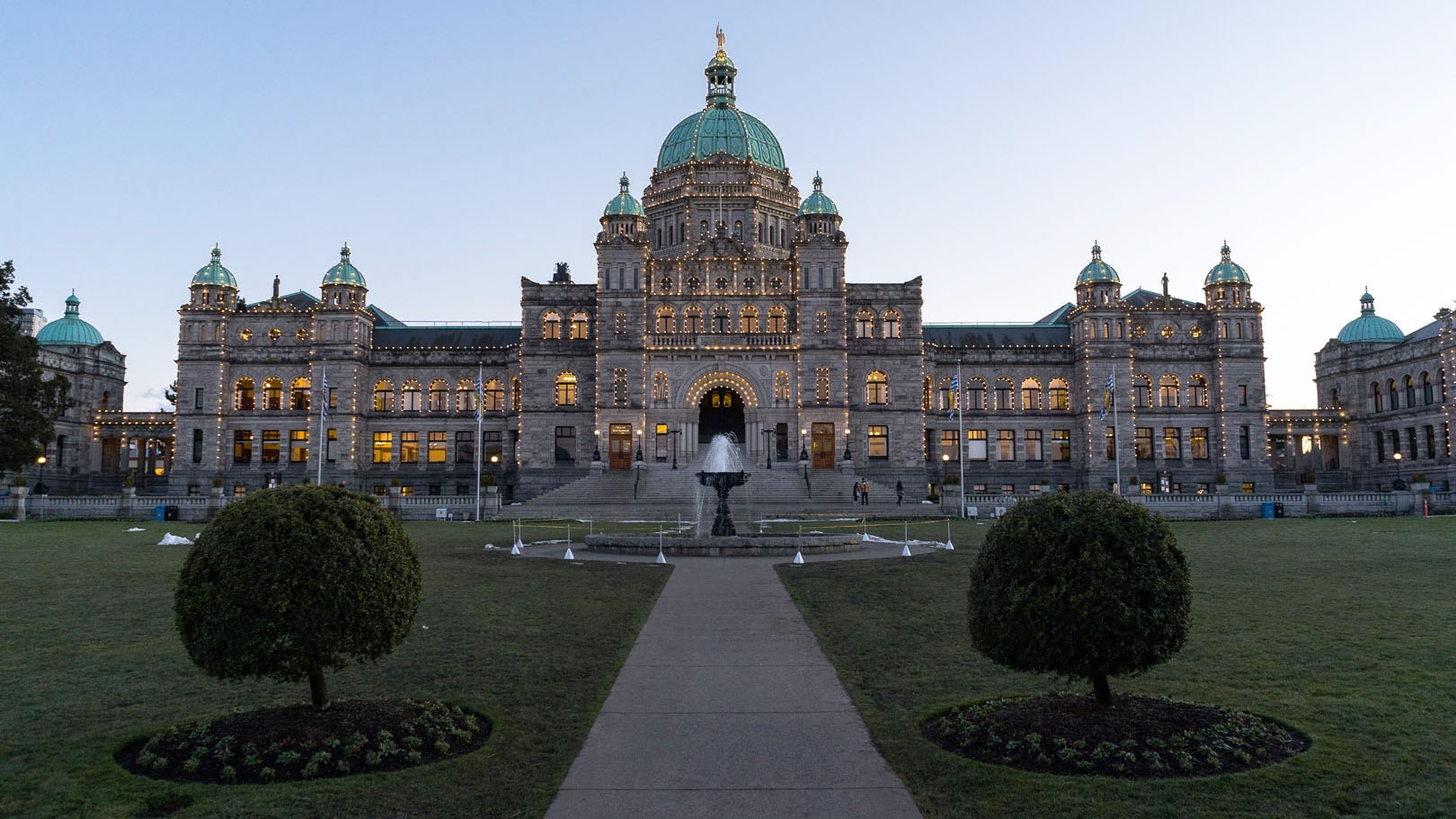 Édifices du Parlement à Victoria