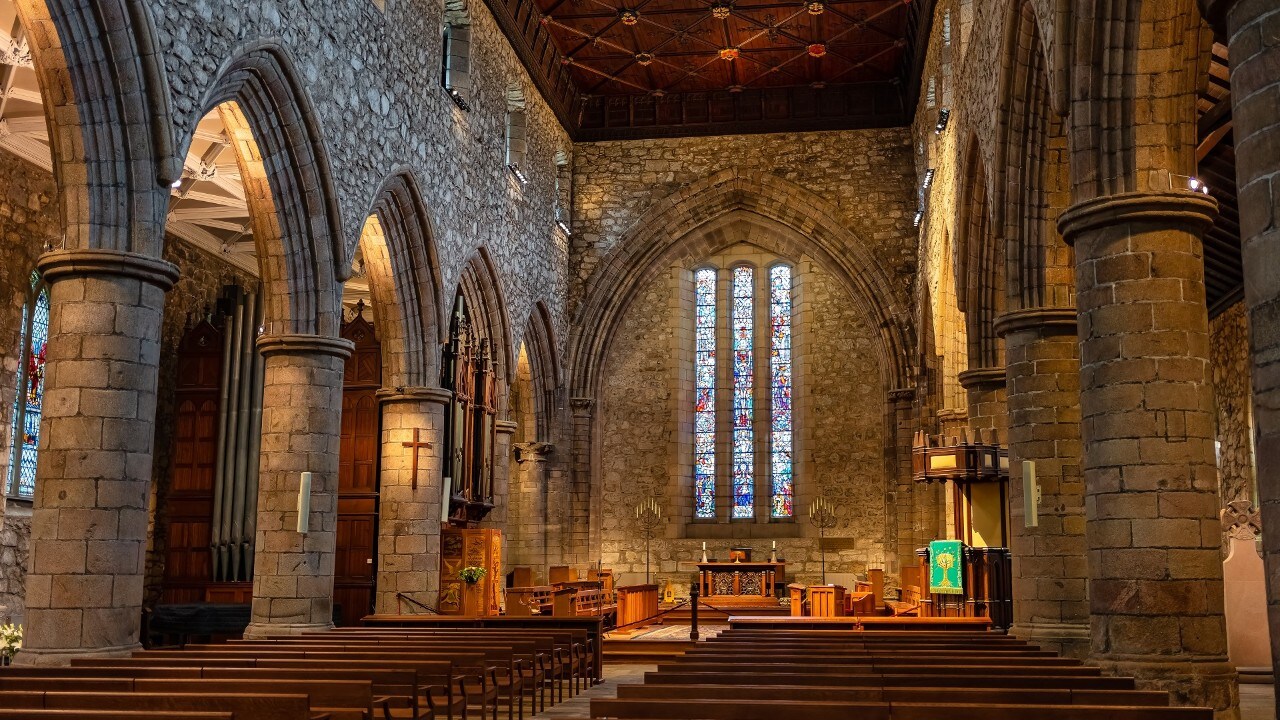 Interior of St Machar's Cathedral, Aberdeen, Scotland