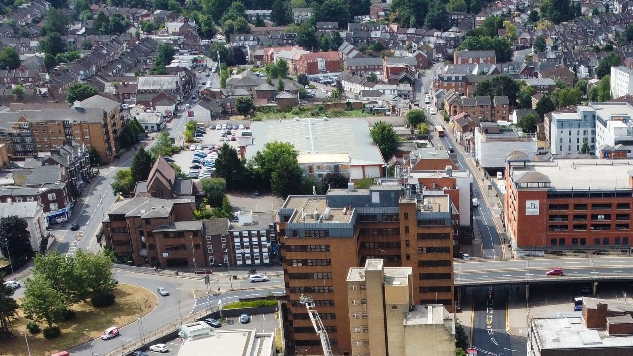 Luton town centre